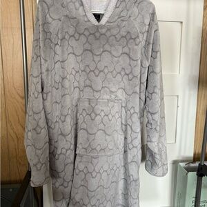 Disney Soft Gray Fleece Blanket